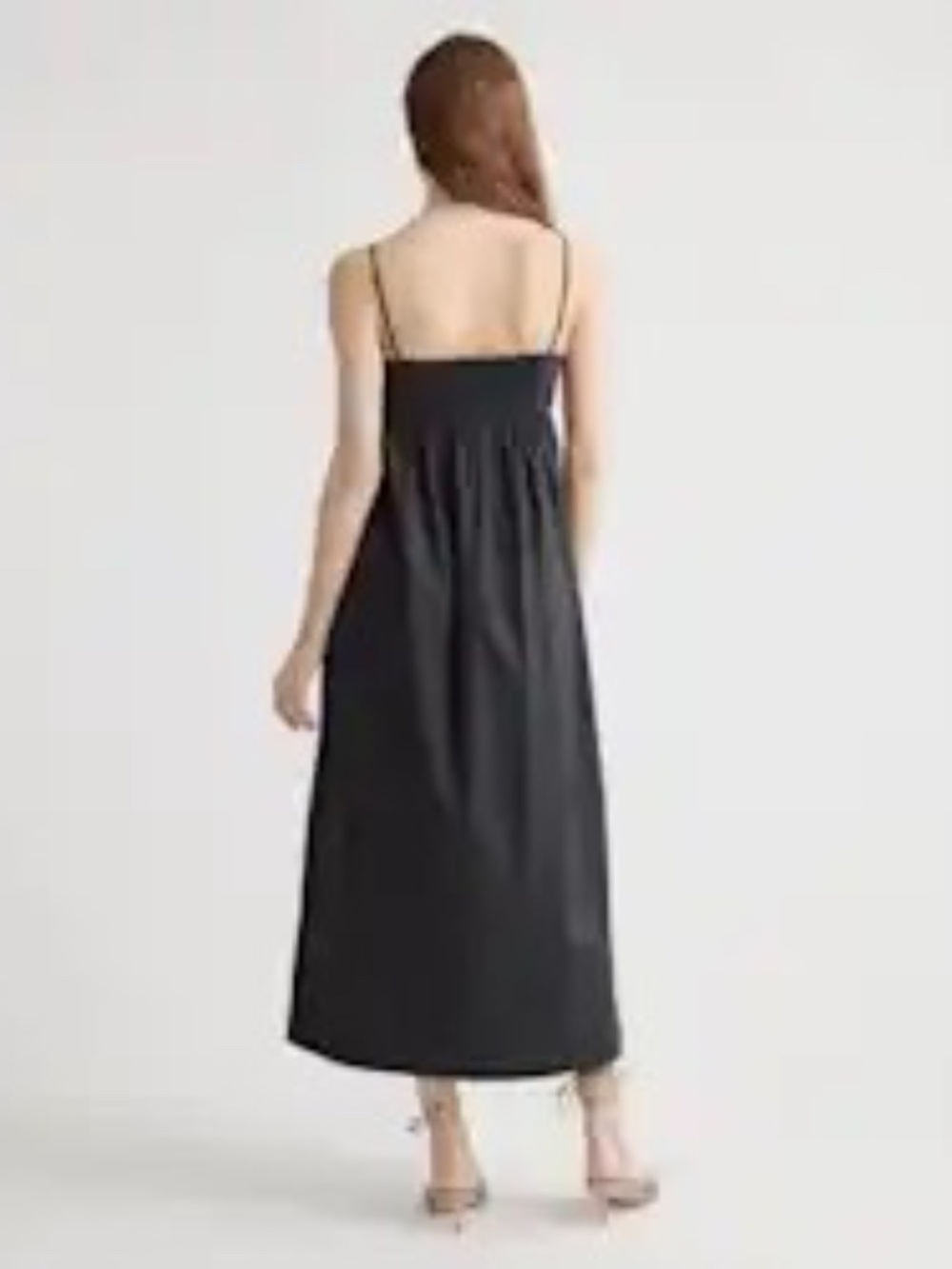 NWT Quince 100% Organic Cotton Sleeveless Maxi Dress - Picture 4 of 10